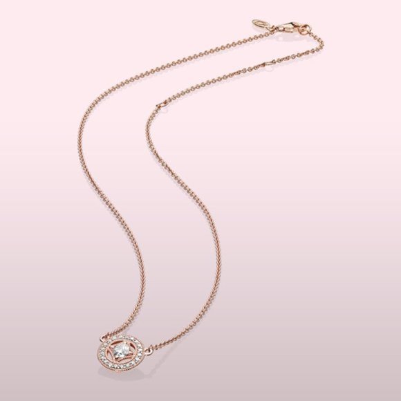 Pandora Vintage Circle Collier Necklace - Picture 1 of 4